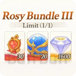 Rosy Bundle Ⅲ 1600 Dragon Crystals(1480+120)