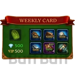 Weekly Card