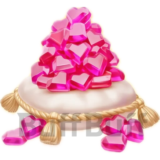 1280 + 90 Heart Diamonds