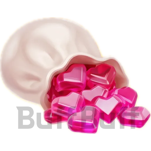 300 + 20 Heart Diamonds