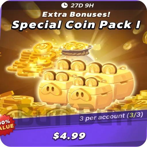 Extra Bonuses!Special Coin Pack II