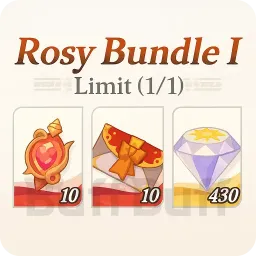 Rosy Bundle Ⅰ 440 Dragon Crystals(280+120+20*2)