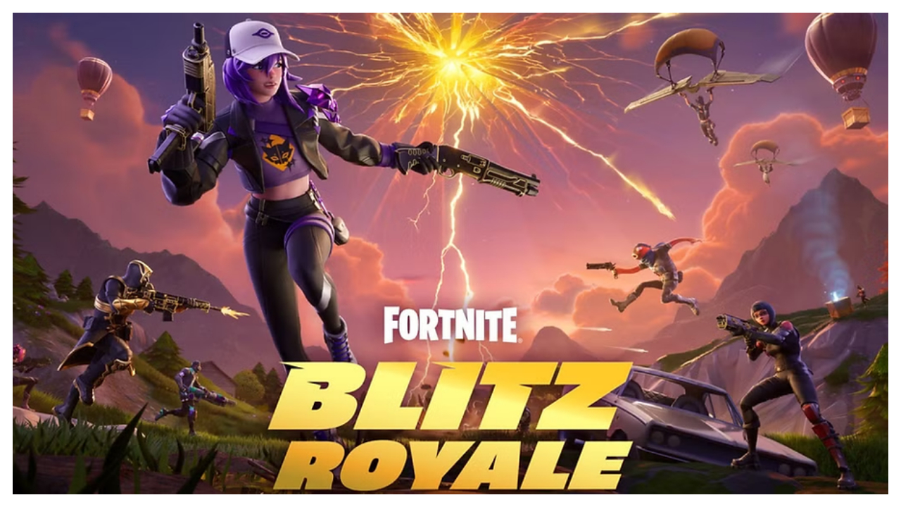 Новый режим Fortnite Blitz Royale предлагает динамичный и удобный для мобильных устройств геймплей до 15 июля.