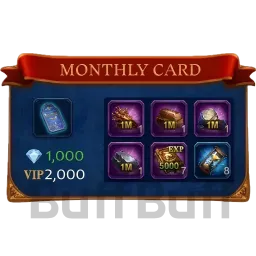 Monthly Card