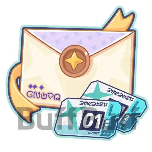 Fortune Begins Cerulean Ticket Set