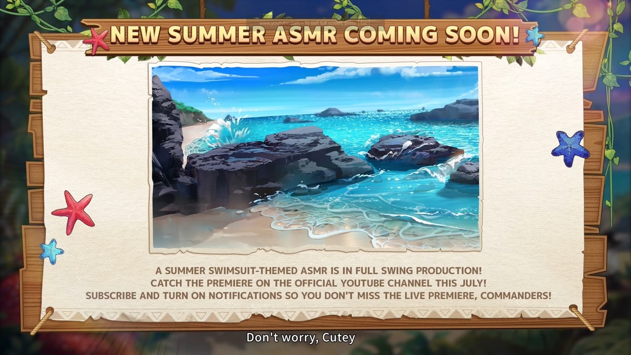 New ASMR content series