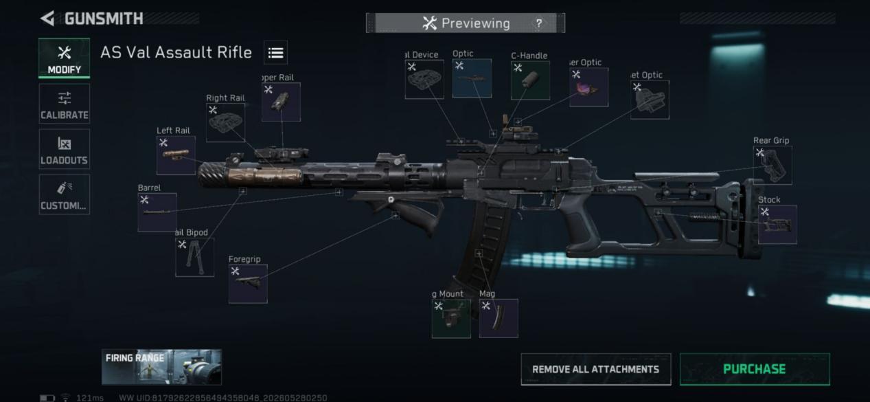 AS Val Assault Rifle: Close-Quarters Combat (CQC) King