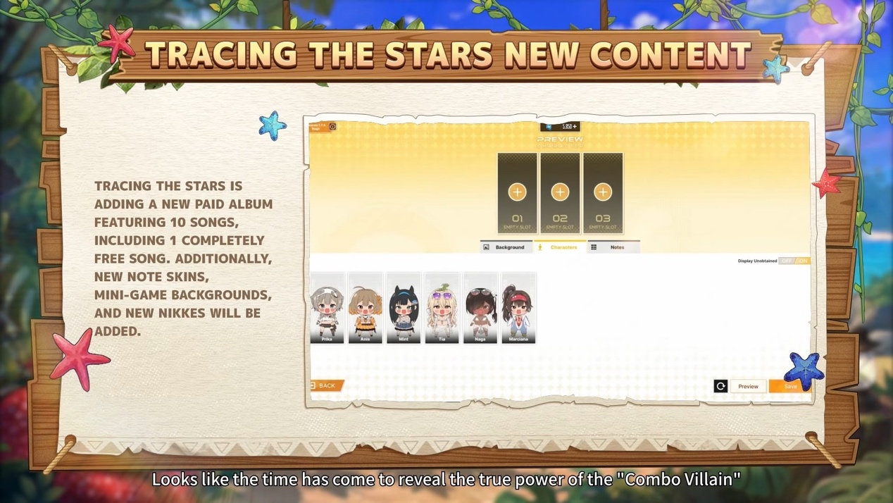 “Tracing the Stars” featured track