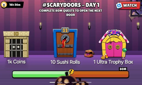 Brawl Stars Scary Doors Rewards
