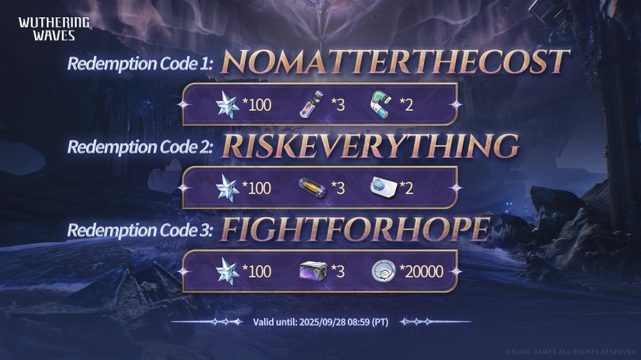 Redeem Code Wuthering Waves yang Sudah Hangus