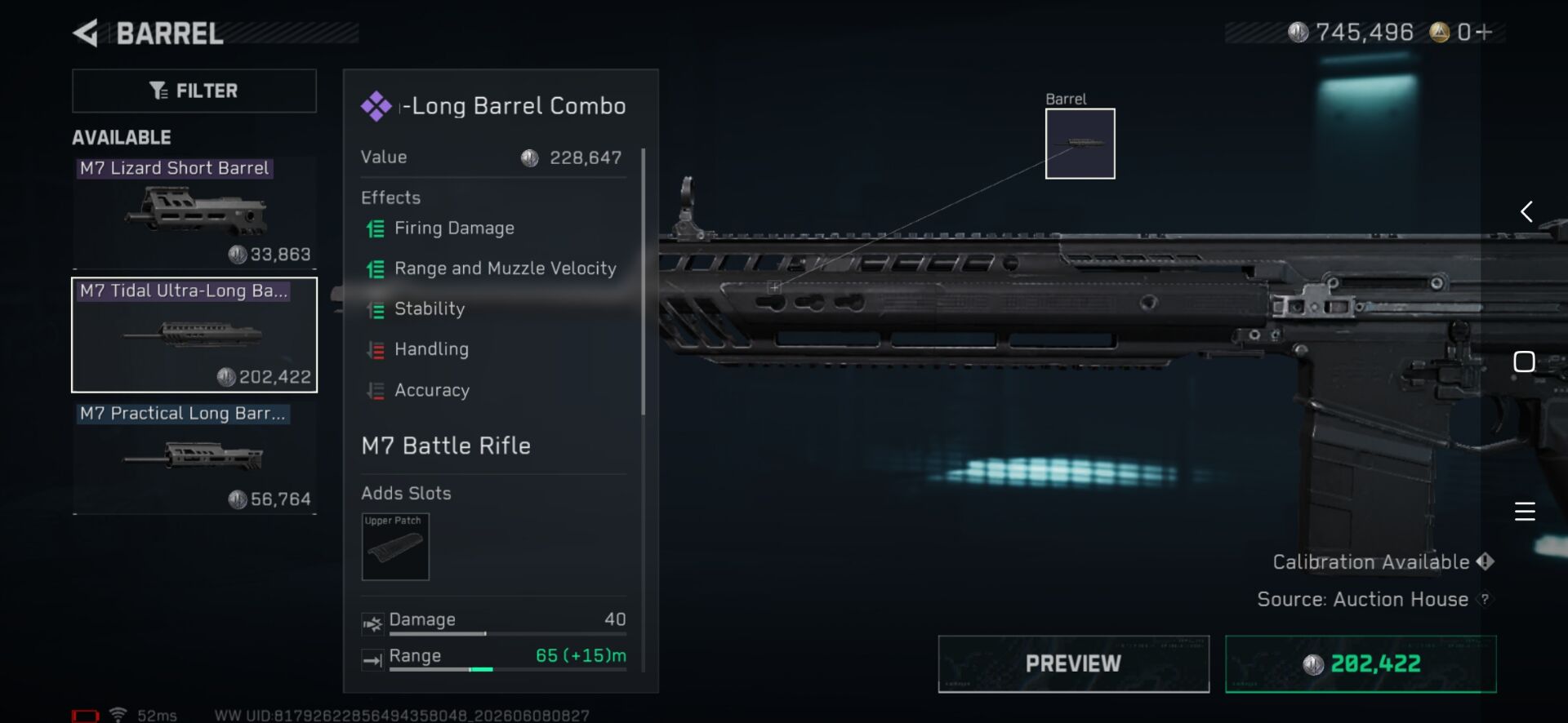 delta force m7 build