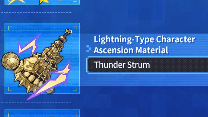 New Lightning Ascension Material
