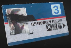 Command Room Exit Keycard