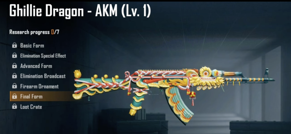 Premium Crate AKM Skin