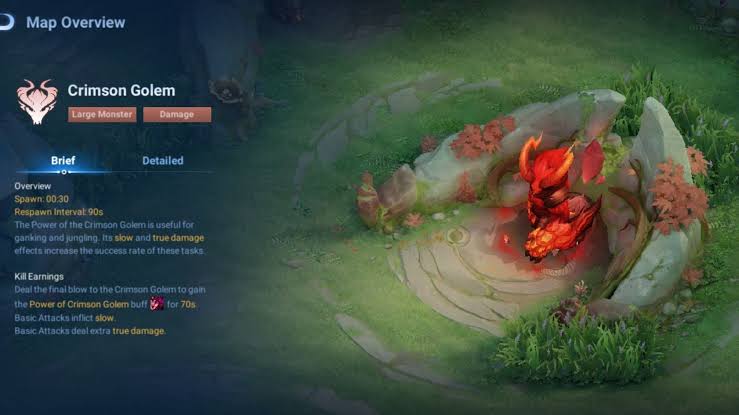 Honor of Kings Crimson Golem