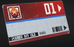 Weapon Storage Keycard