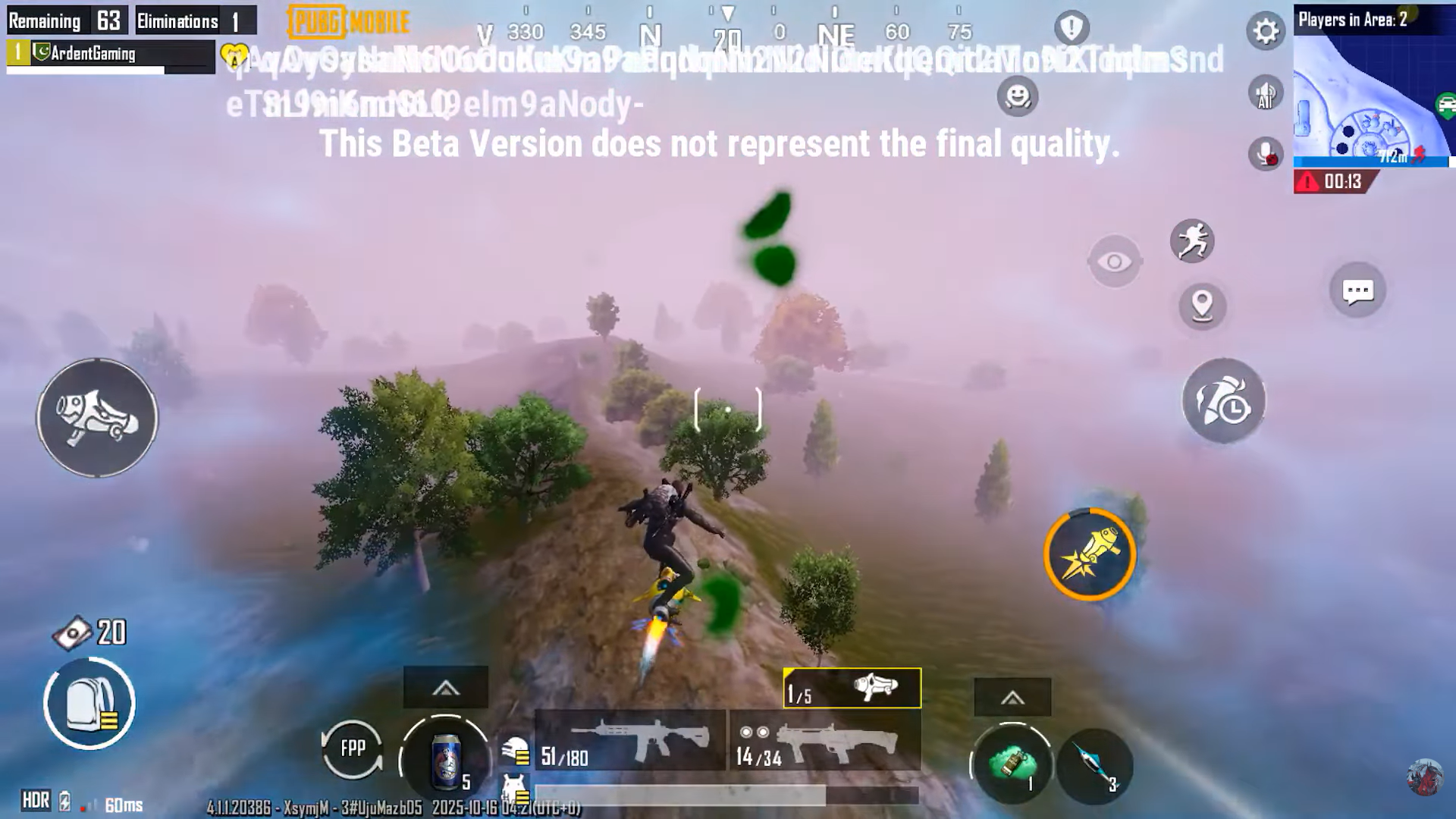 ●When airborne, the Hover skill allows precise aiming and firing while floating.