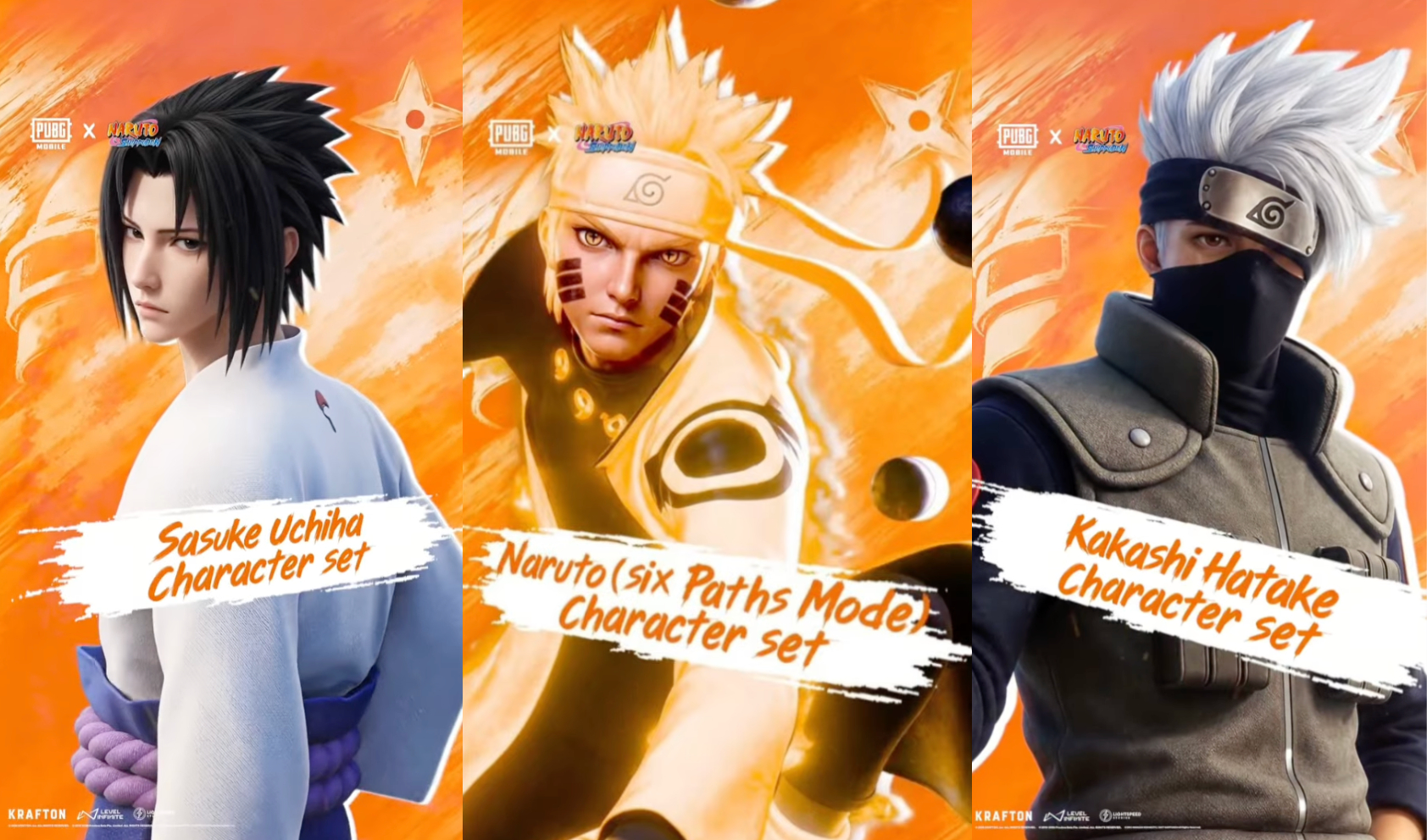 Naruto Character Set