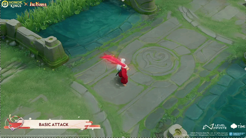 Inuyasha and Biron Basic Attack