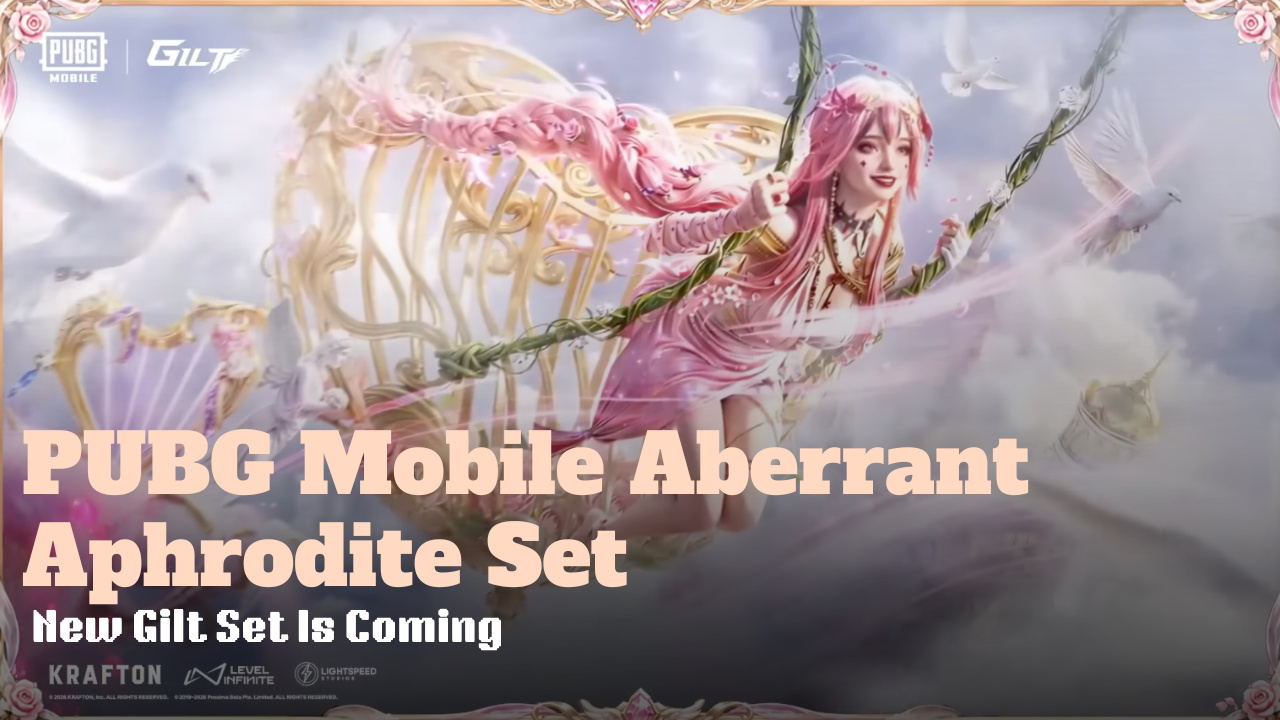 PUBG Mobile Aberrant Aphrodite Set: New Gilt Set Is Coming