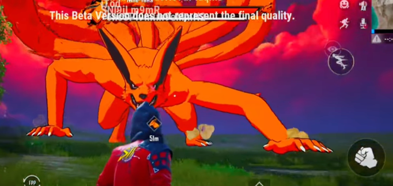 PUBG Mobile Nine-Tails Fox