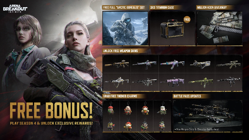 New Arrivals: Guaranteed Skin Packs & Battle Pass