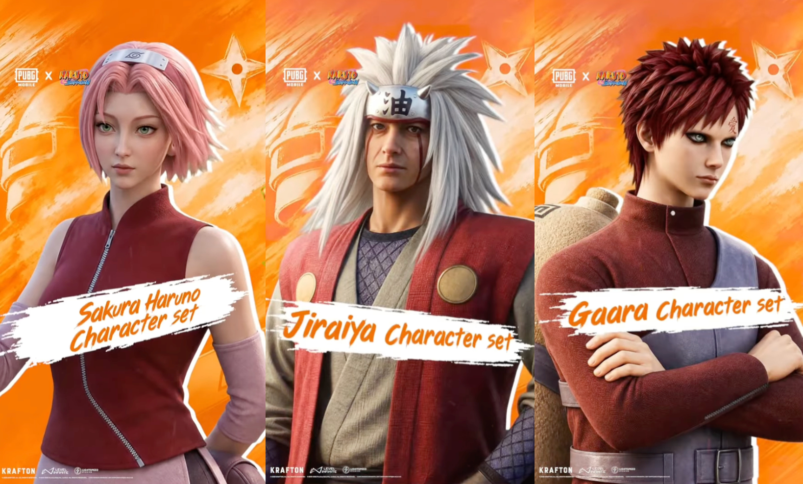 Naruto Character Set