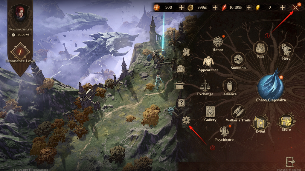Dragonstride Settings