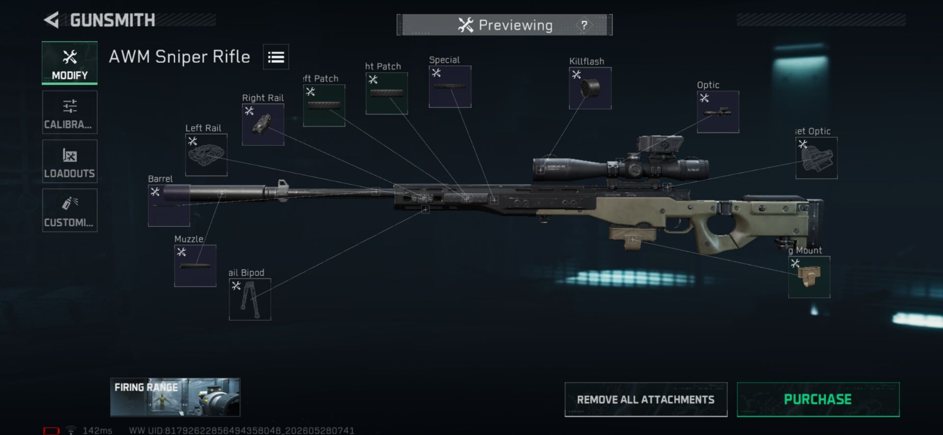 AWM Sniper Rifle:The Long-Range God