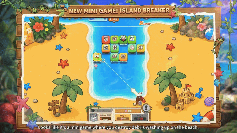 Island Breaker Minigame
