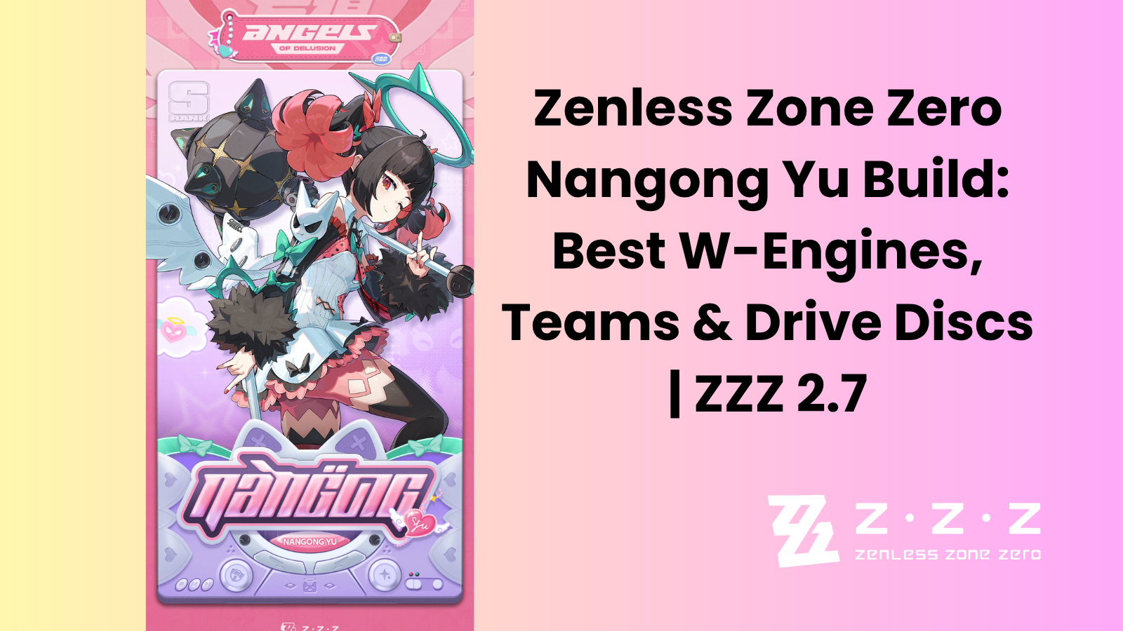 Zenless Zone Zero Nangong Yu Build