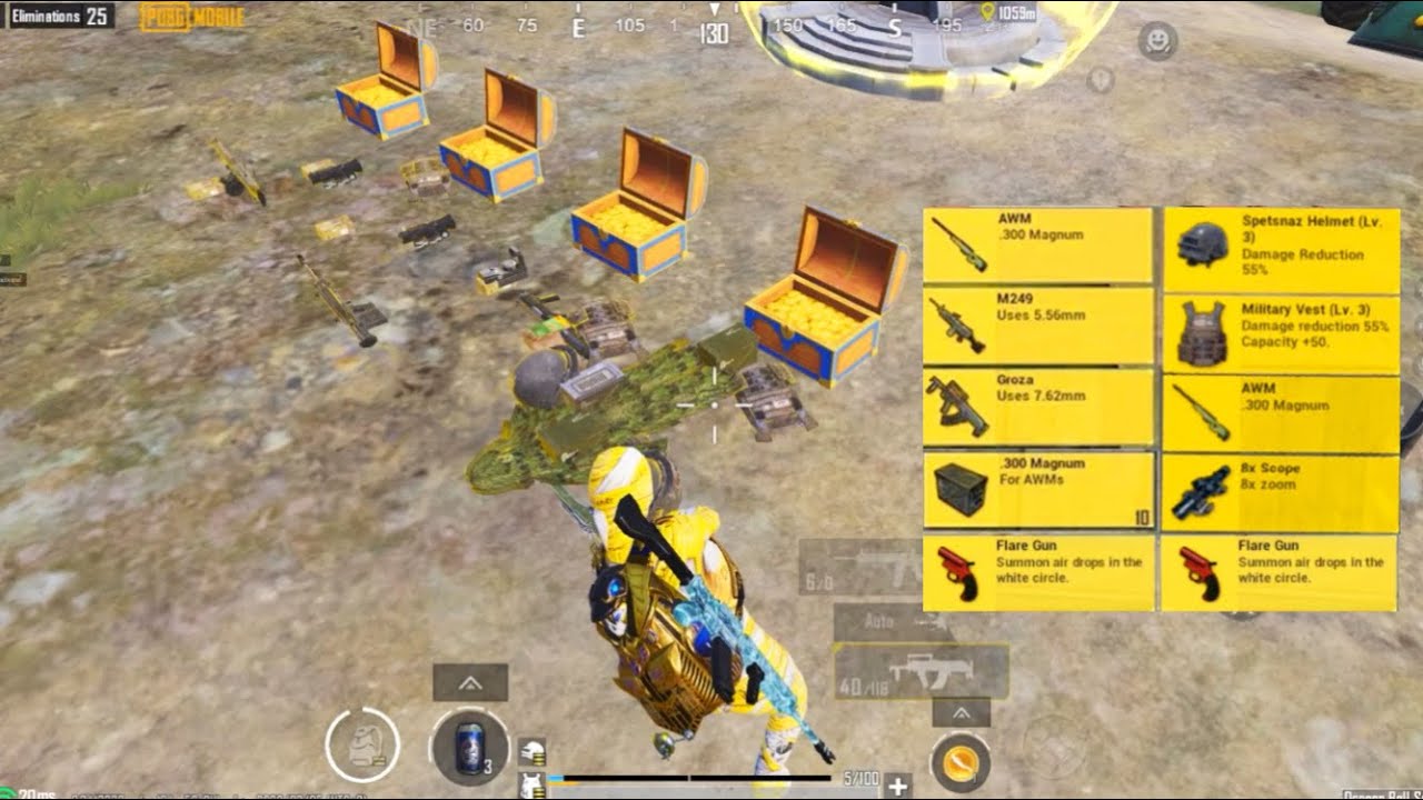 PUBG Mobile looting