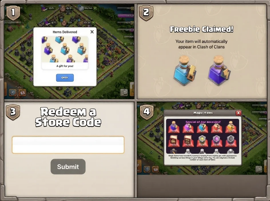 Redeem Clash Codes