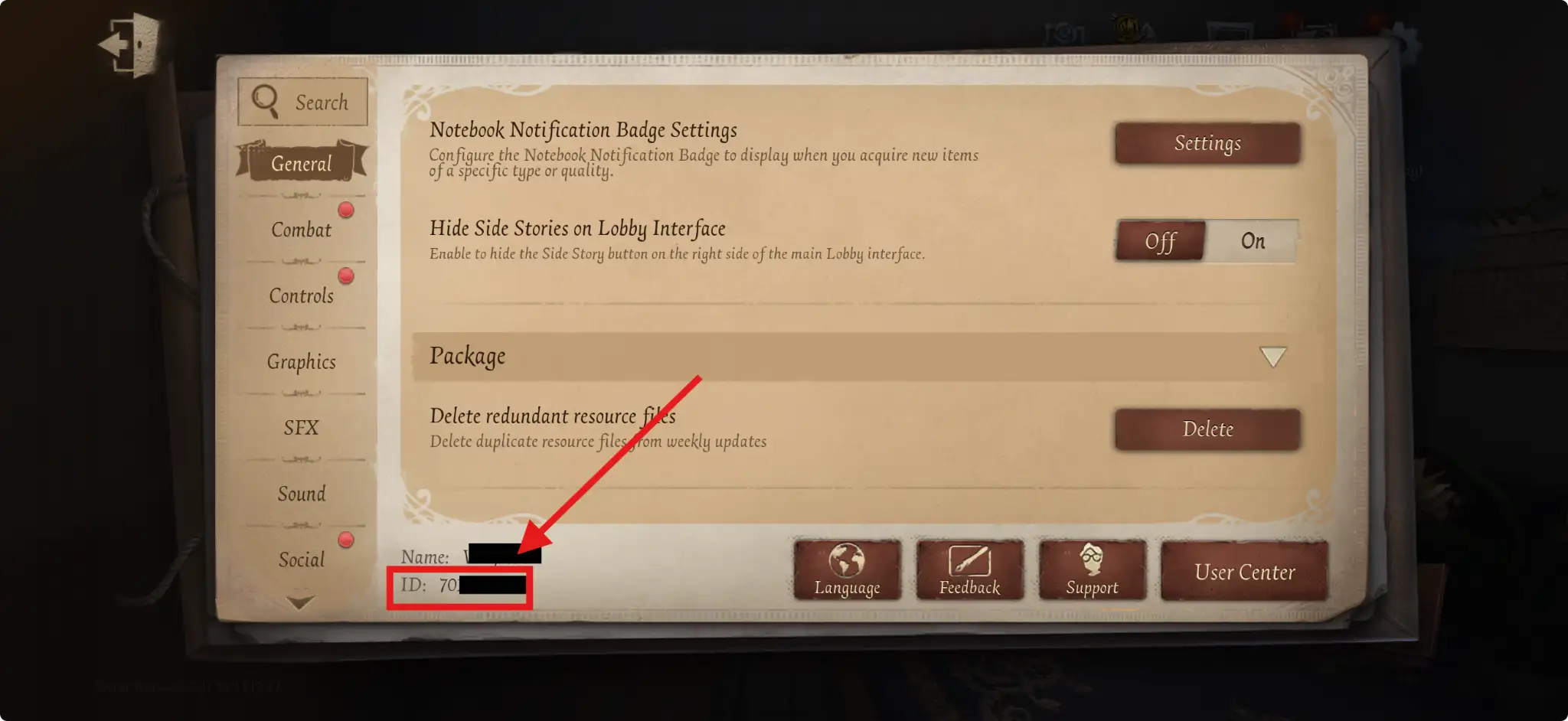 Identity V ID